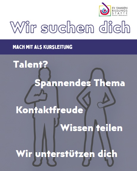 Öffnet die Seite 'Mach mit als Kursleitung!'